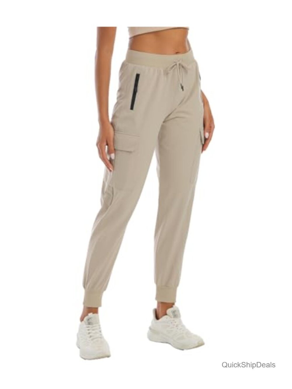 Women's Cargo Hiking Pants with 4 Pockets Lightweight Quick Dry Joggers